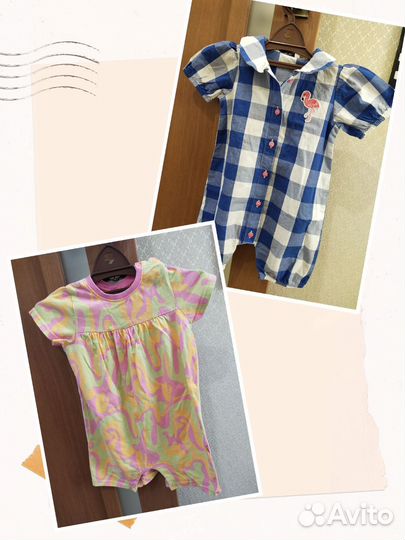 Вещи на девочку от 80 см