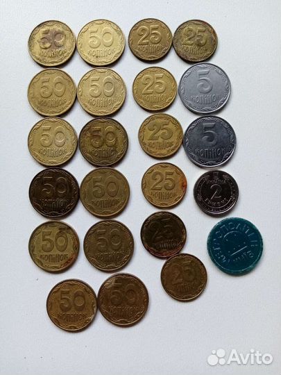 Монеты Украины. Цена за всё