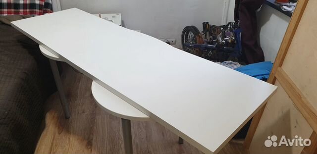 Столешница для стола икеа 200х60 IKEA белая купить в Москве | Товары ...