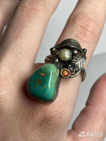 Винтажное. крупное кольцо 