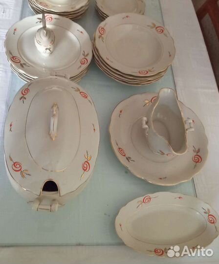 Столовый сервиз Коростень СССР