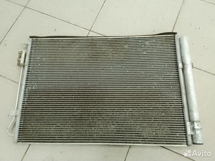 Радиатор кондиционера hyundai solaris 1