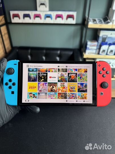 Nintendo Switch Oled Прошитая / Бесплатные игры