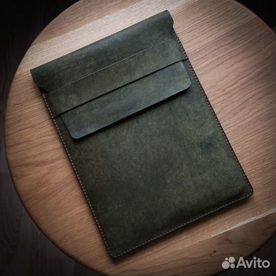 Чехол для ноутбука Macbook из кожи