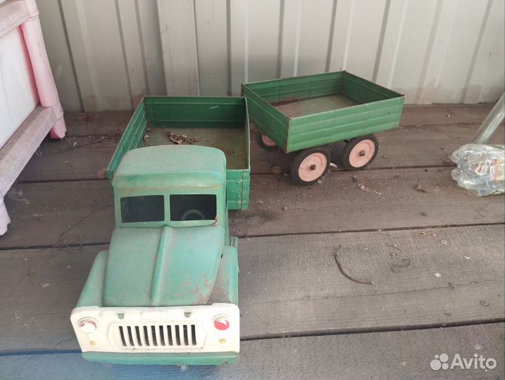 Грузовик СССР с прицепом