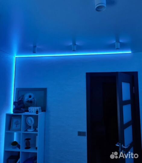 Гибкий неон 220В,140 диодов на метр