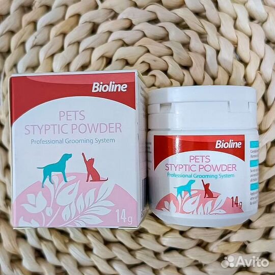 Кровоостанавливающая пудра для груминга