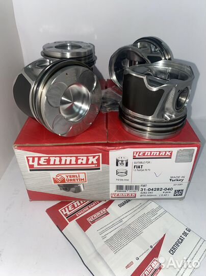 Поршни с кольцами +0.40 Z13DT Y13DT 188 A8.000, А9