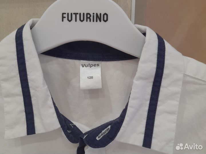 Рубашка белая на мальчика