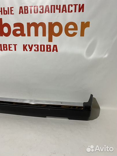 Бампер Ваз 2107 передний с накладкой без труб