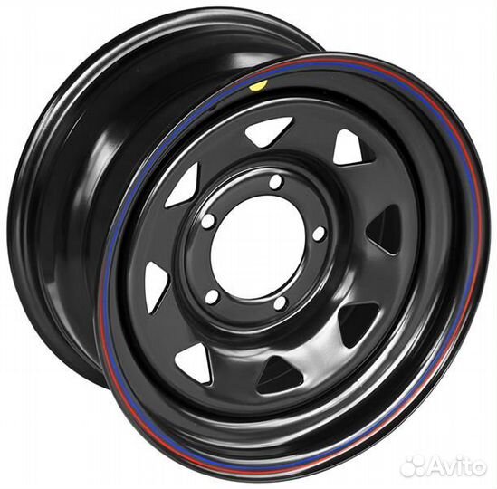 Off-Road-Wheels Black : 7x16 5*139.7 Et:25 Dia:98