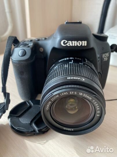 Зеркальный фотоаппарат canon eos 7d