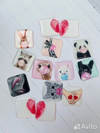 3D стикеры на телефон в чите