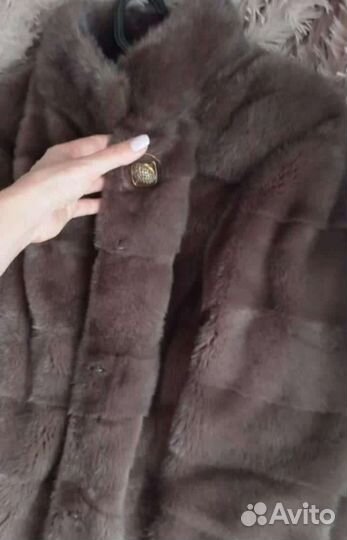 Шуба норковая поперечка 44-46