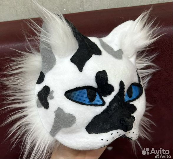 Маска для квадробики кошка