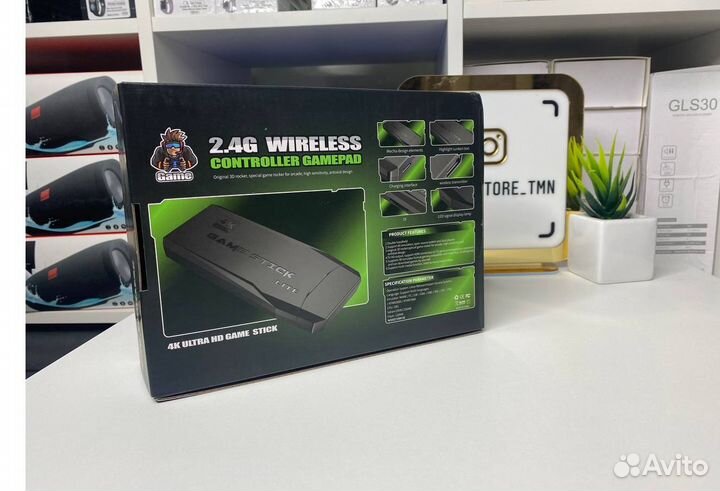 Портативная игровая приставка с джостиками