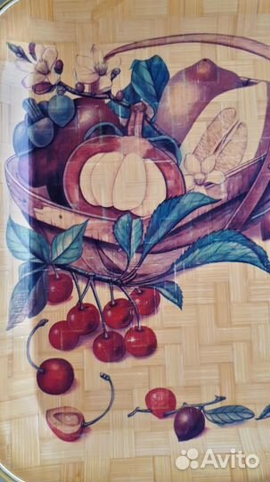 Поднос бамбуковый