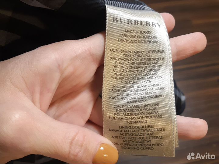 Пальто женское демисезонное Burberry Brit