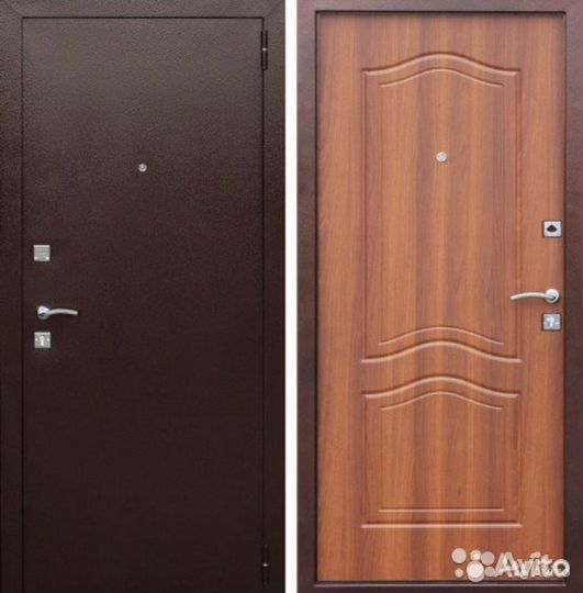 Дверь металлическая 2 замка