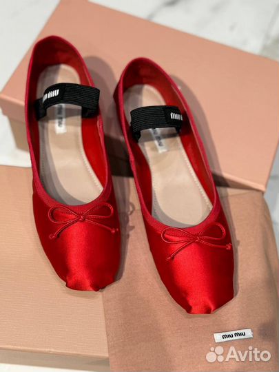 Балетки Miu Miu
