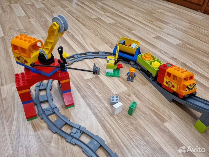 Lego duplo поезд железная дорога