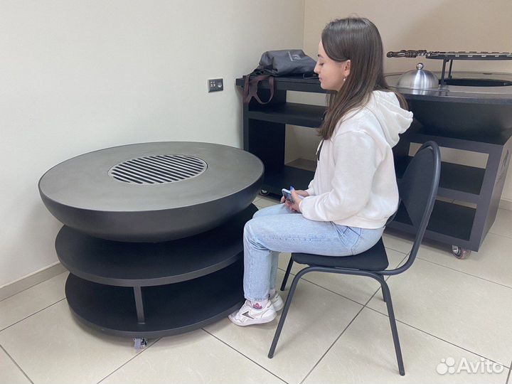 Гриль очаг Камчатка - стол для барбекю