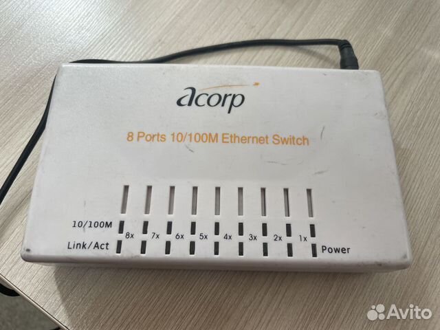 Коммутаторы Acorp, D-Link, Принт-сервер D-Link
