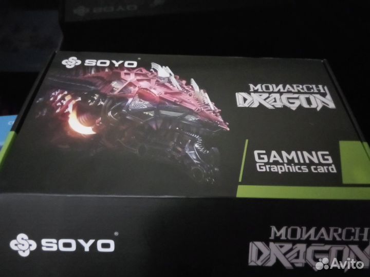 Soyo radeon rx 560xt Новая (не шумная)