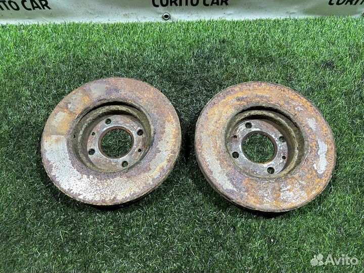 Диск тормозной передний Kia RIo 3 Hyundai Solaris