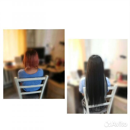 Наращивание волос стандарт, микро, нано