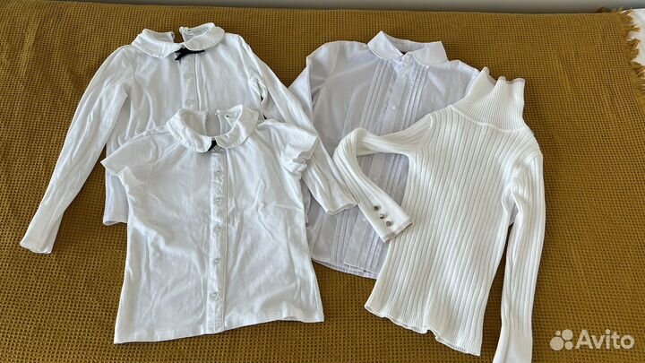 Блузки школьные Acoola 128 пакетом