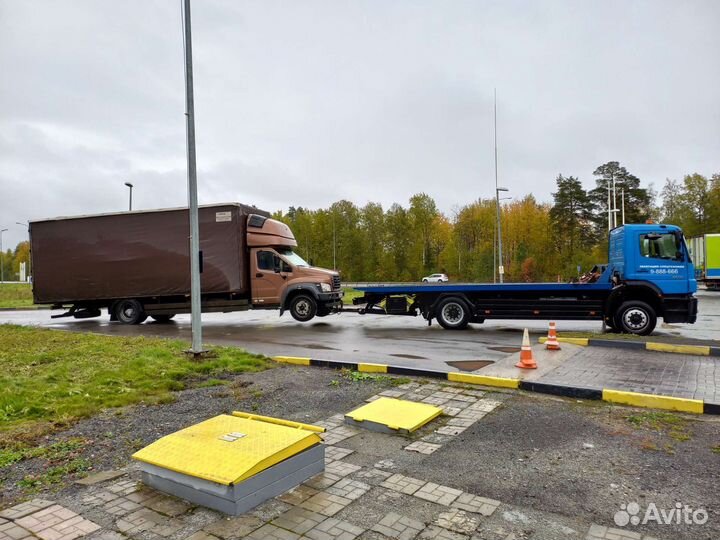 Грузовой Эвакуатор,платформа и частичная погрузка