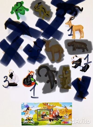 Игрушки Киндер Natoons Натунс 2024 Россия новые