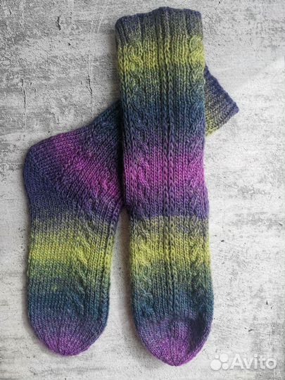 Носки вязаные ручной работы женские