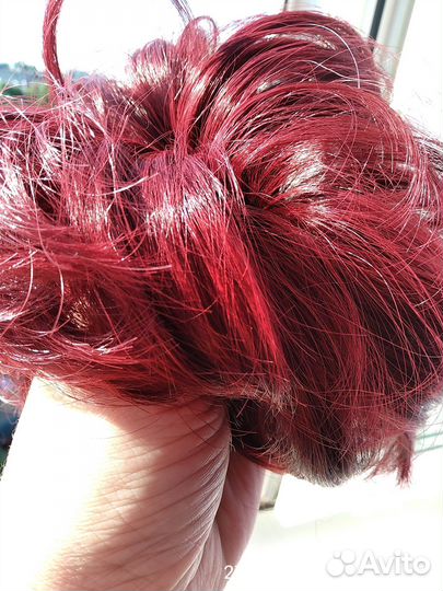 Шиньон на резинке