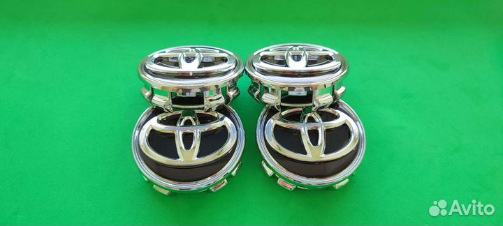 Колпачки на литые диски Toyota 62 mm 4шт