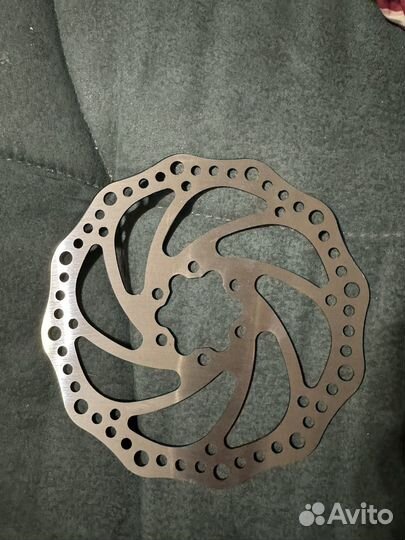 Велосипедный тормозной диск 160 мм с 6 винтами