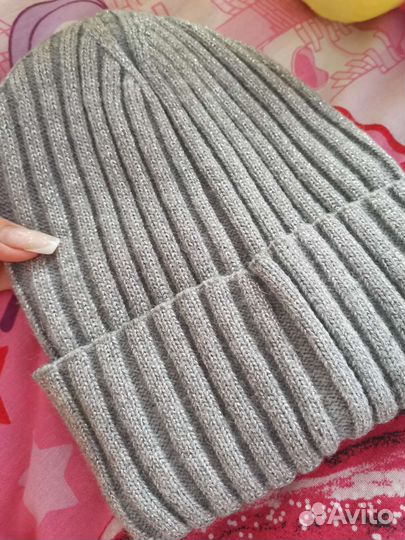 Шапка женская с люрексом