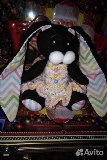 Символ нг-2023. Чёрная зайка