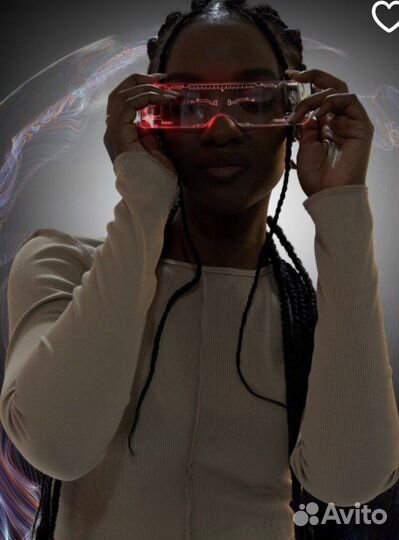 Неоновые очки с подсветкой