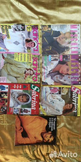 Журнал Sabrina Sandra Pramo Maschen Вязание