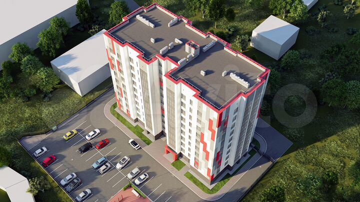 2-к. квартира, 63,6 м², 1/9 эт.