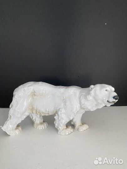 Статуэтка Белый Медведь Мейсен