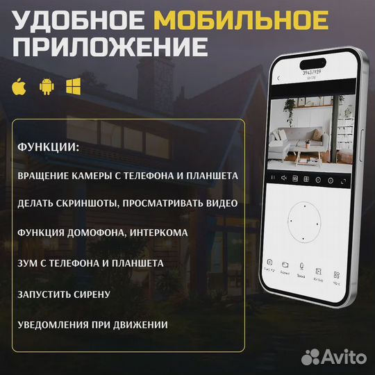 Камера видеонаблюдения уличная, Беспроводная повор