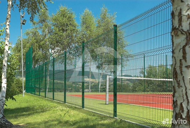 Забор сетка 3d