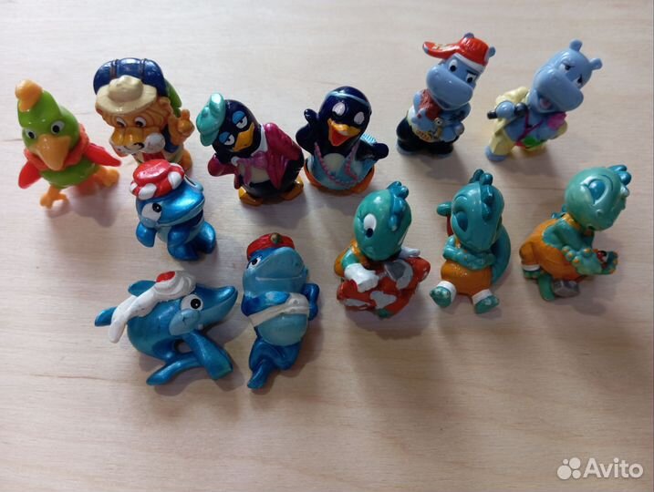 Киндер-сюрприз игрушки из 90-х