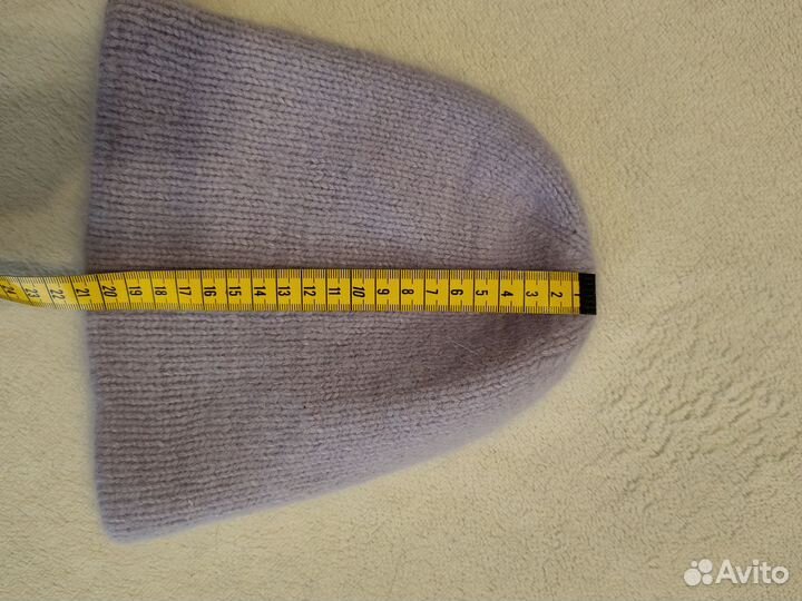 Шапка из пуха норки для девочки