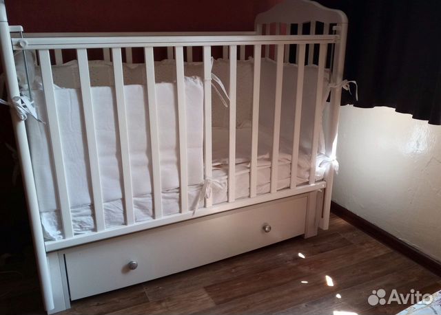 Кроватка Sweet Baby Eligio, цвет Bianco (Белый)