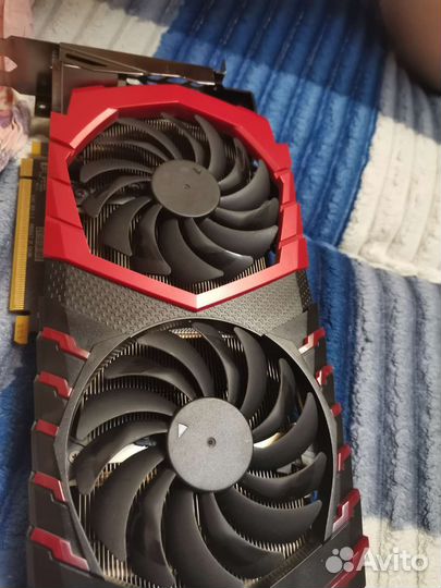 Видеокарта rx480 radeon with HD graphics 8 gb