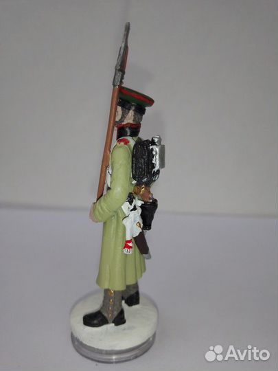 Минер пионерского полка оловянный солдатик